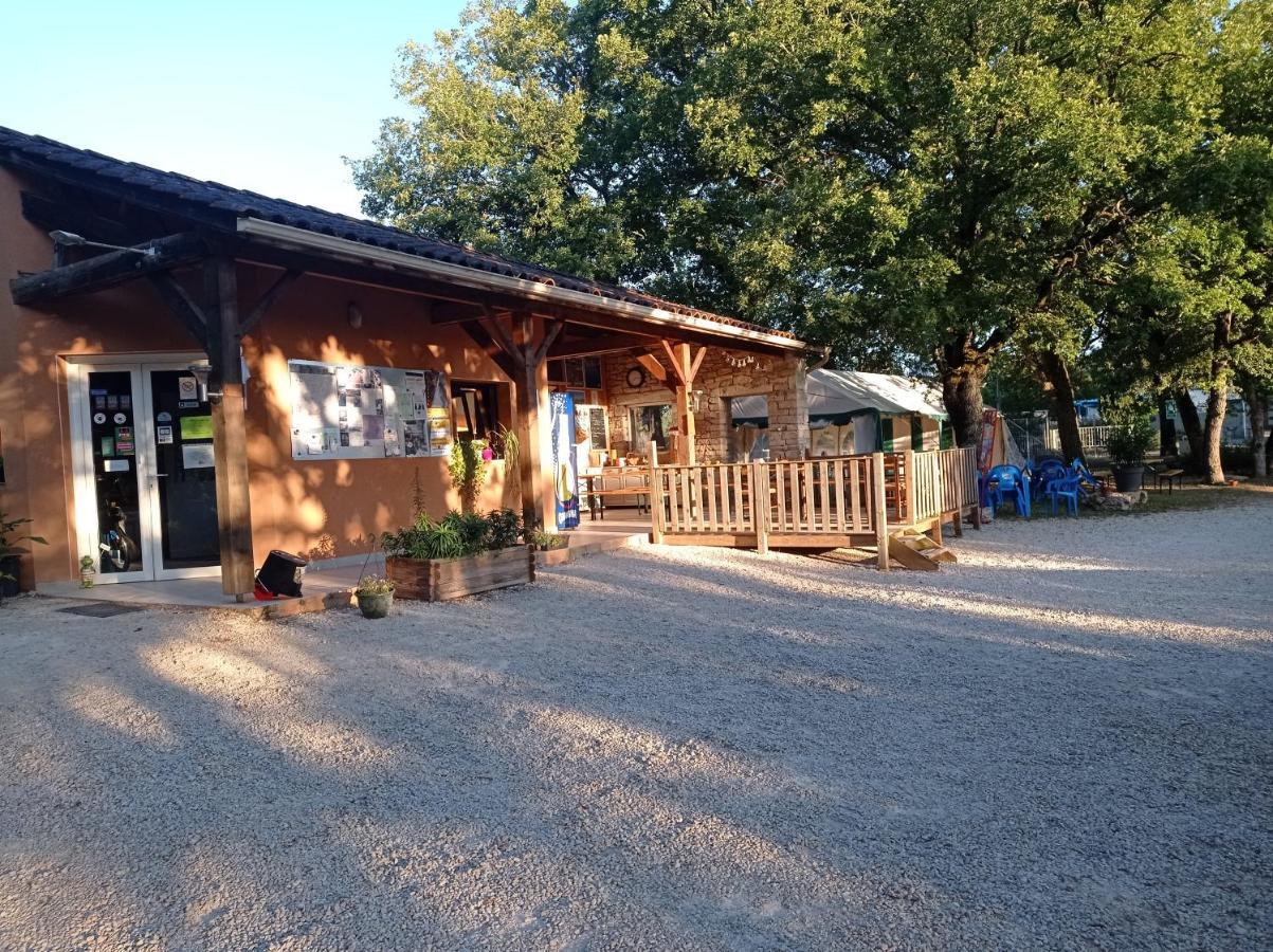 Camping Le Bel Air Mobil Home Le Palmier 4 Personnes Limogne-en-Quercy Exterior photo